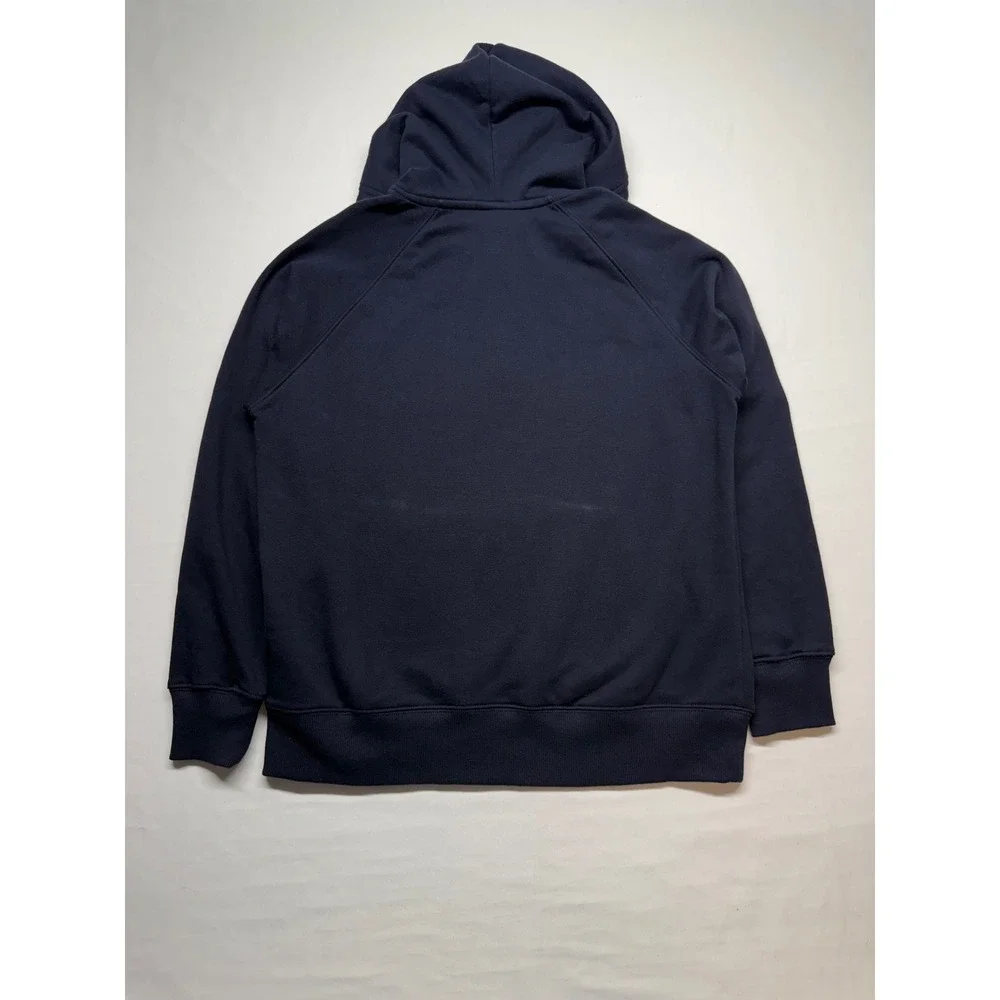 The North Face Hoodie Medium Navy Logo Pullover‎ Sweatshirt Casual Outdoor